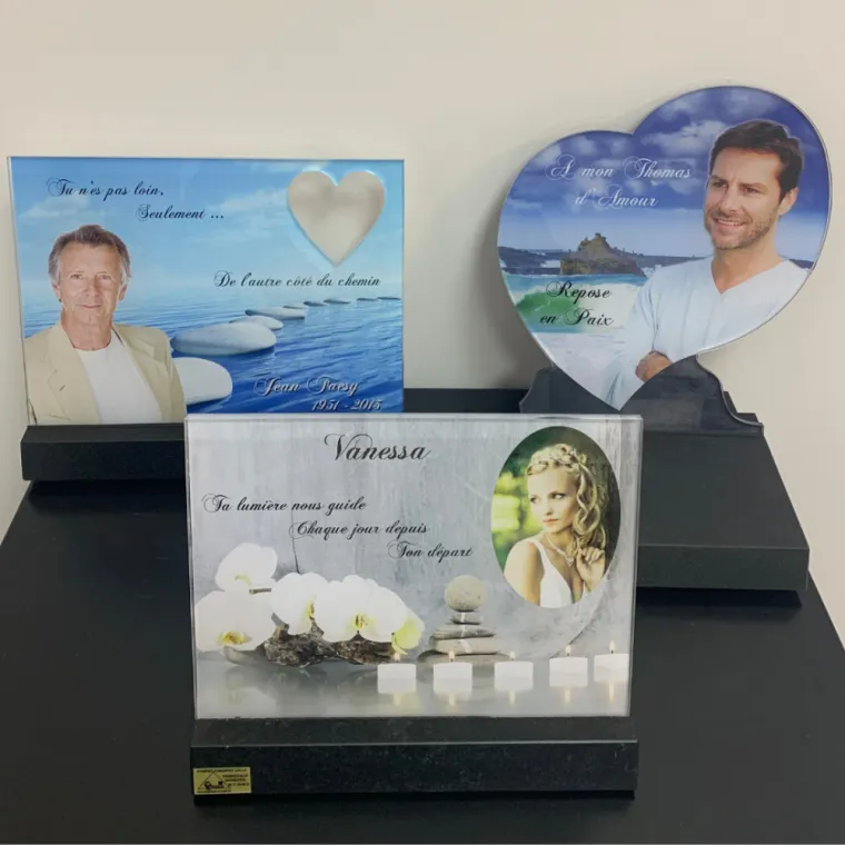 Vente de plaques funéraires personnalisées à Yssingeaux