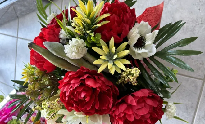 Vente de fleurs artificielles