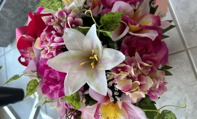 Vente de fleurs artificielles