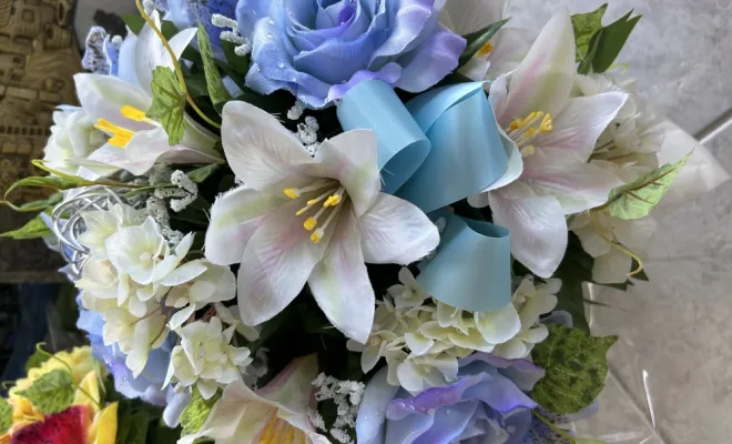 Vente de fleurs artificielles